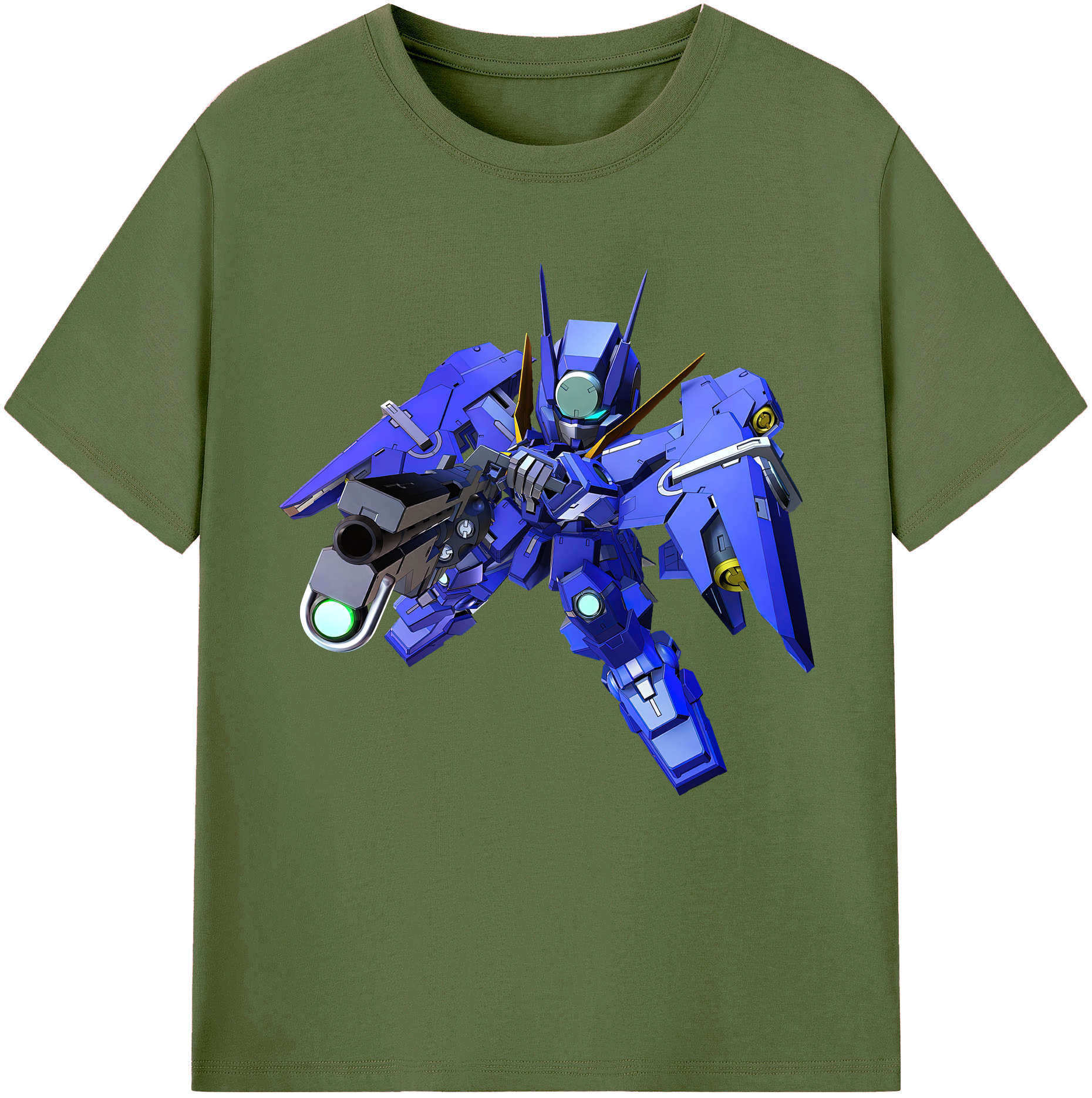 （画像用） 機動戦士ガンダム Mobile Suit Gundam 綿100％半袖Tシャツ（フロントプリント）